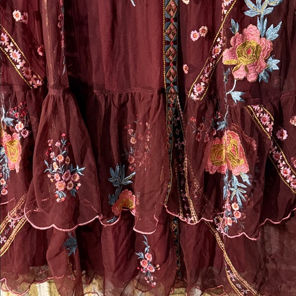 Miraflores Mesh Maxi Dress. New with tags from Sundance. - Picture 5 of 9